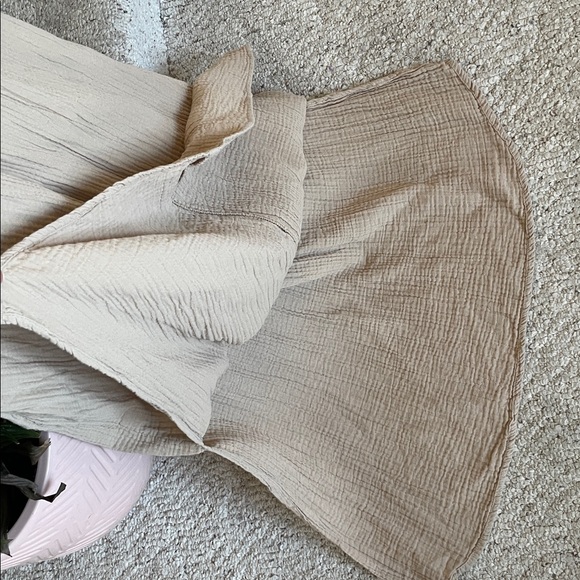 Universal Thread Light Beige Waflle Maxi Dress - Picture 6 of 9